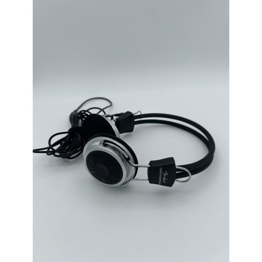 Fender Stereo Headphones Wired On-Ear Lightweight Retro Style Tested Working